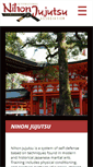 Mobile Screenshot of nihonjujutsu.com